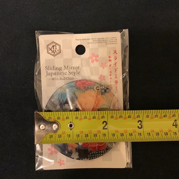 Sliding Mirror Japanese Style with chain NWT - Picture 3 of 3